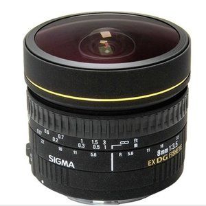 Sigma 8mm f/3.5 EX DG Circular Fisheye Lens for Nikon F